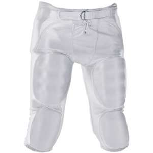  Alleson Youth Dazzle Integrated Football Pants WH   WHITE 