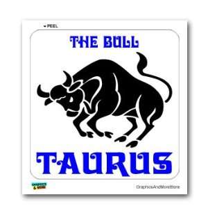  Taurus The Bull Zodiac Horoscope Sign   Window Bumper 