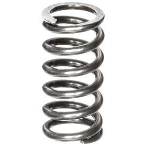 Music Wire Compression Spring, Steel, Inch, 0.36 OD, 0.051 Wire Size 