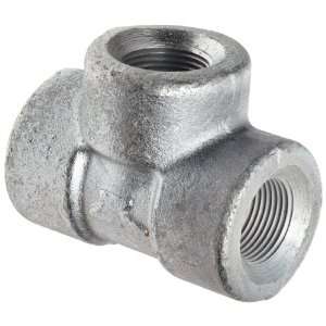 Anvil 2114 Forged Steel Pipe Fitting, Class 3000, Tee, 1 1/2 NPT 