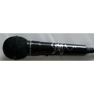  Aerosmith Steven Tyler Autographed Microphone & Video 