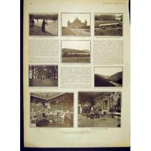   Duke Argyll Inverary Castle Scotland Aray Print 1902