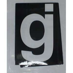  Music Sticker 4x2 Glassjaw /Black 