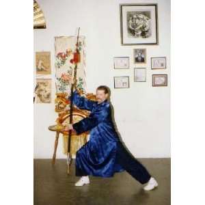 Master Hung Gar Kung Fu WEAPON FORM PLUM FLOWER SPEAR Starring Master 