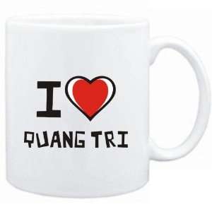  Mug White I love Quang Tri  Cities