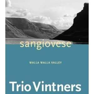  2008 Trio Vintners Walla Walla Sangiovese 750ml Grocery 