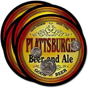  Plattsburgh , NY Beer & Ale Coasters   4pk Everything 