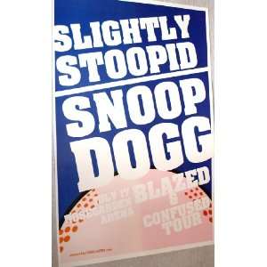  Slightly Stoopid Snoop Dogg Poster   Blazed and Confused 