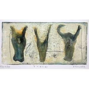 3 vacas by Alexis Gorodine, 13x10