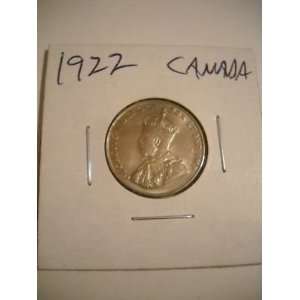   1922 Brilliant Uncirculated Nickel Canada NICE Nice 
