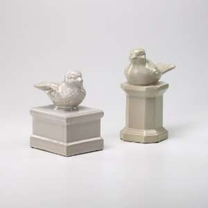  Cyan Design 02339 Gloss White Glaze 8.75 Ceramic Bird On 
