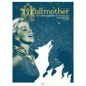  Wolfmother Atlanta 2006 Original Concert Poster
