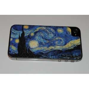  Starry Night Decal for iPhones (3G / 3Gs / 4 / 4S)   vinyl 