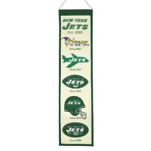  NFL New York Jets Heritage Banner