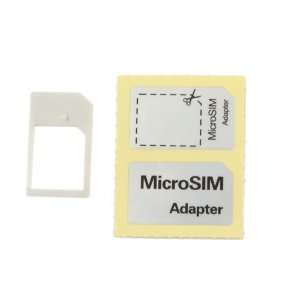  MicroSIM Adapter for Ipad 3g Iphone 4 4g Convert to SIM 