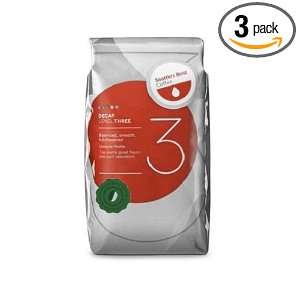 Seattles Best Level 3 Decaf, Whole Bean, 12 Ounce Bags (Pack of 3)