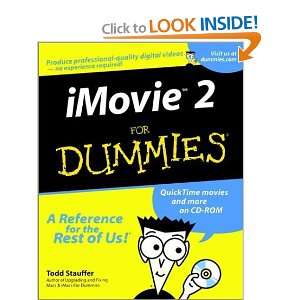  iMovie 2 for Dummies [Paperback] Todd Stauffer Books