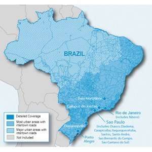  Garmin nuMaps Onetime City Navigator Brazil Update CD 