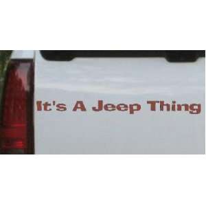   Jeep Thing Off Road Car Window Wall Laptop Decal Sticker Automotive