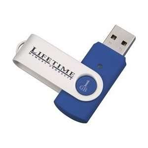  Lifetime 1GB USB 2.0 QuickStick Swivel Flash Drive, 8 gb 