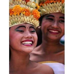 Rejang Dancers from Denpasar at Opening Ceremony of Bali Arts Festival 