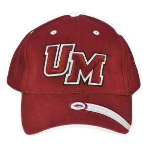  NCAA UM UMASS MASSACHUSETTS MINUTEMEN HAT CAP MAROON 