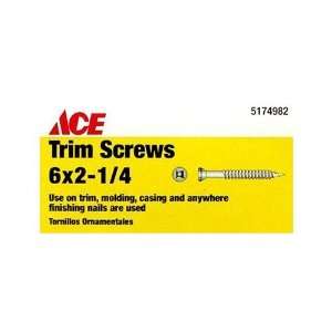  ACE TRADING   SCREWS 100512ACE ACE TRIM SCREW