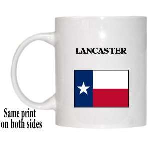  US State Flag   LANCASTER, Texas (TX) Mug 