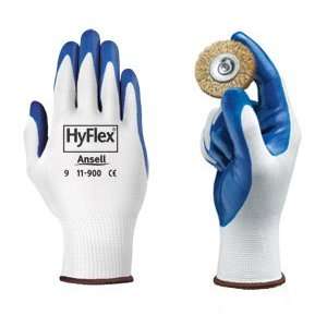 HyFlex(R) NBR; Nitrile dipped, fine gauge knit liner; Size 10 [PRICE 