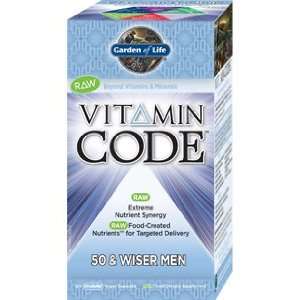  Vitamin Code 50 & Wiser Men?s Formula 120 cap Health 