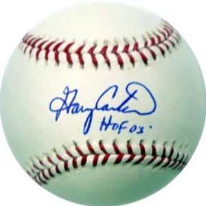  Gary Carter Autographed Baseball