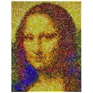  The Mona Lisa M&M Candy 8.5 X 11 mosaic print Everything 
