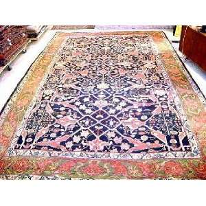  10x16 Hand Knotted Bijar Persian Rug   1010x167