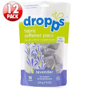  Dropps® Fabric Softener Pacs Lavender Scent 192 Loads 