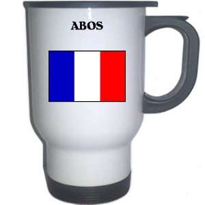  France   ABOS White Stainless Steel Mug 