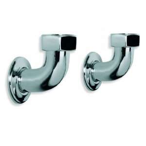  Lefroy Brooks LB2109CP Return Bends For Wall Fitting Bath 