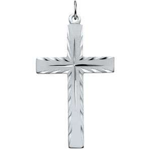  40.00X25.00 Mm Yellow Gold Filled Cross Pendant Jewelry