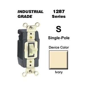  Leviton 1287 I 30 Amp Single Pole Toggle Switch Industrial 
