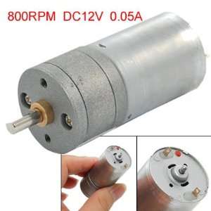   Output Speed 12V Rated Voltage Round DC Geared Motor