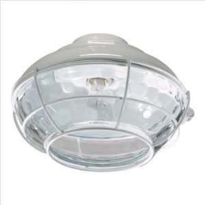 Quorum 1374 106 / 1374 806 Hudson Patio Ceiling Fan Light Kit in White 