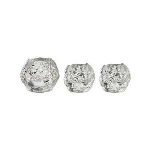  Snowball 3 Piece Votive Set