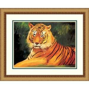  Indian Tiger by William Vincent   Framed Artwork