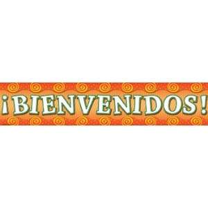  15 Pack TEACHER CREATED RESOURCES WELCOME SPANISH BANNER 