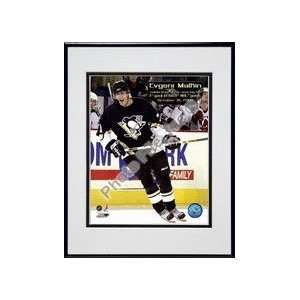  Evgeni Malkin First Goal (10/18/06) Double Matted 8 X 
