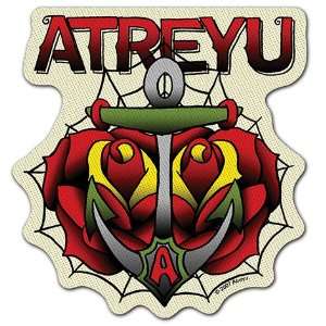   Atreyu Drop Anchor Cutout Metalcore Band Woven Patch 