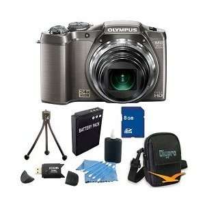  Olympus 8 GB Kit SZ 31MR iHS 16MP 24X Opt Zoom 3 in LCD 