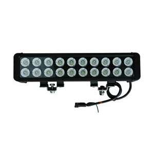   LED Light Bar   20, 10 Watt LEDs   9 46VDC   17200 Lumen ( Spot Black