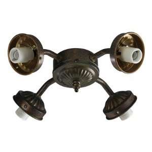 Quorum 2444 1088 / 2444 8088 Ceiling Fan Light Kit in Corsican Gold 