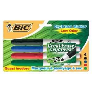  BIC Great Erase Whiteboard Markers