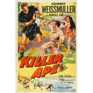  Killer Ape (1953) 27 x 40 Movie Poster Style A